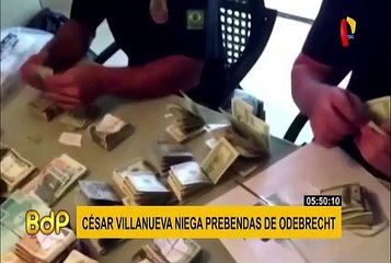 Villanueva niega haber recibido prebendas de Odebrecht