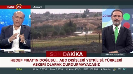 Suriye'de Fırat'ın doğusuna yönelik hava destekli operasyon