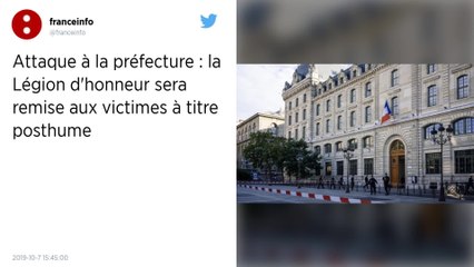 Attaque à la préfecture : Légion d'honneur à titre posthume pour les quatre victimes
