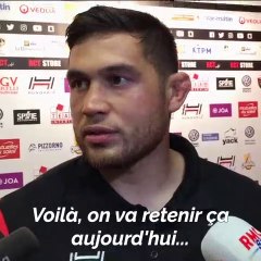 Raphaël Lakafia après la victoire du RCT face à La Rochelle