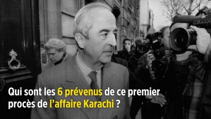 Qui sont les 6 prévenus de ce premier procès de l’affaire Karachi ?