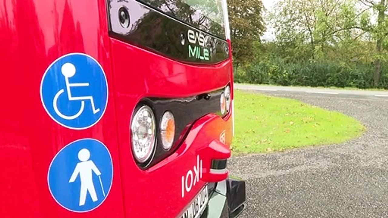 Autonomer Bus befährt jetzt auch Landstraßen