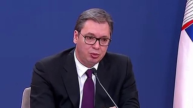 Sırp lider Vucic'in Erdoğan sözleri olay oldu