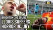 Reactions | A Spurs' eye view of the moment Hugo Lloris suffered a horrific injury at the Amex