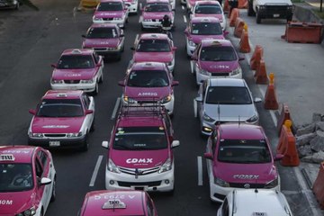 Estas seran las avenidas afectadas por la marcha de taxistas en CdMx