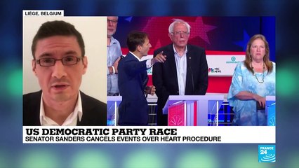 Charles Voisin "If Bernie Sanders pulls out of the campaign it could benefit Elizabeth Warren"