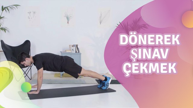 Dönerek şınav çekmek - Sağlığa bir Adım