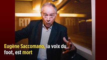INFO LE POINT. Eugène Saccomano, la voix du foot, est mort