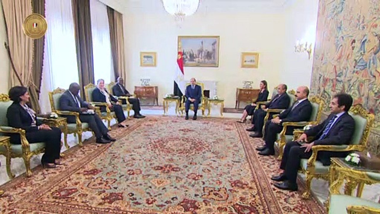 شاهد.. السيسى: نتطلع لتحويل مصر لمركز إقليمى للتنمية الزراعية