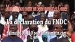 Manifestations contre un 3ème mandat : voici la déclaration du FNDC