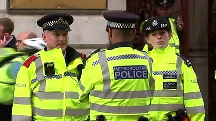 US Ambassador arrives at Foreign Office