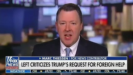 Fox News Defends Trump Asking Ukraine For 'Help' investigating Mueller Probe, Steele Dossier