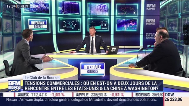 Le Club de la Bourse: Véronique Riches-Flores, Jean-François Robin, Christian Parisot et Jean-Louis Cussac - 08/10