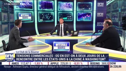 Le Club de la Bourse: Véronique Riches-Flores, Jean-François Robin, Christian Parisot et Jean-Louis Cussac - 08/10