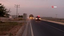 Suriye sınırına zırhlı araçlar sevk ediliyor