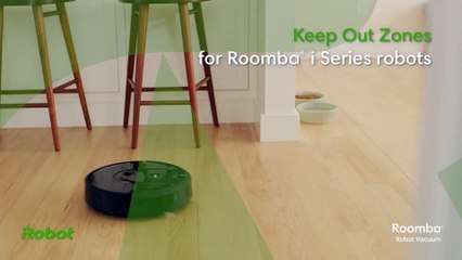 Présentation de la fonction Keep Out Zones d'iRobot