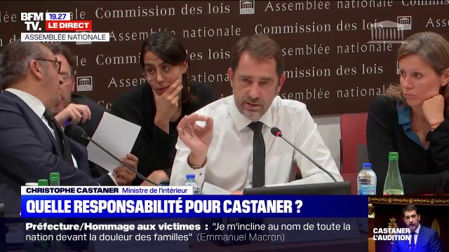 Christophe Castaner sur Rouen: Je n'ai aucun élément qui permette de penser que les fumées soient dangereuses, mais ça ne veut pas dire que ce n'est pas le cas