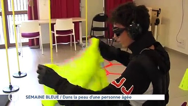 SEMAINE BLEUE Dans la peau d'un personne âgée