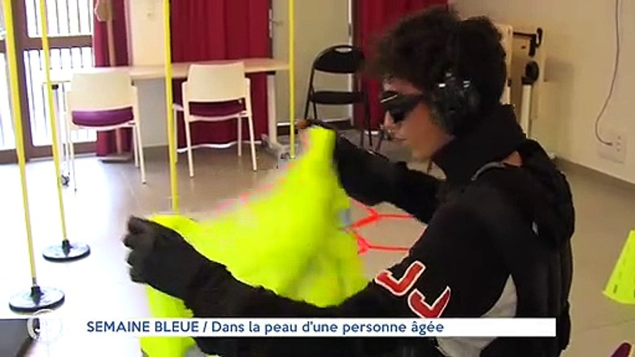 SEMAINE BLEUE Dans la peau d'un personne âgée