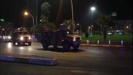 Suriye sınırına zırhlı araç sevkiyatı (2)