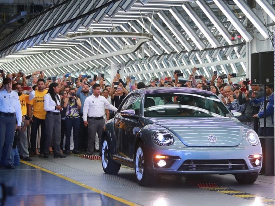 Produktionsstop: Volkswagen verabschiedet letzten Beetle
