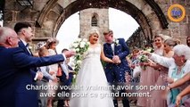 Elle garde les cendres de son père au plus près d'elle pour son mariage