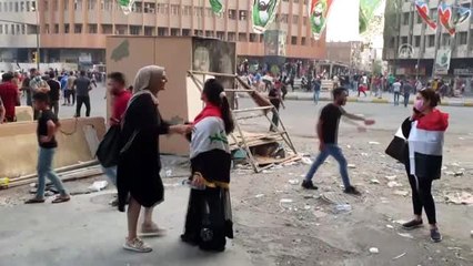 Irak'ta gösteriler 7'nci gününde (4)