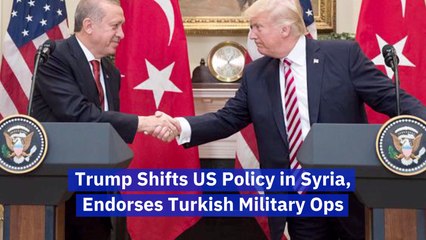 Trump's Current View On Turkish Military Ops