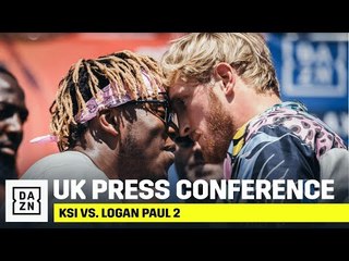 KSI vs. Logan Paul 2: UK Press Conference Livestream