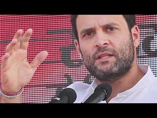 Youth Congress Protests Outside Rahul Gandhi's House
