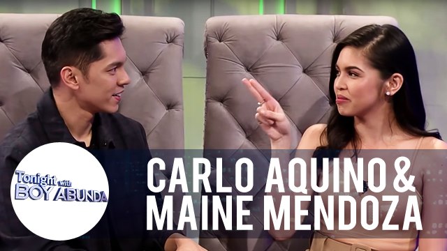 Carlo and Maine studied Filipino sign language for their movie | TWBA
