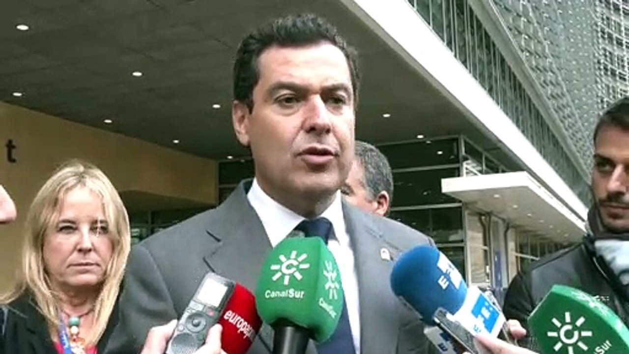 Juanma Moreno reivindica en Bruselas una PAC "simplificada"
