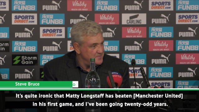 He's always smiling - Bruce on hero Matt Longstaff