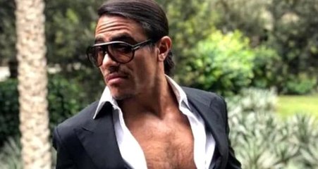 Nusret Gökçe'nin büyük ayakkabıları Instagram'da gündem oldu