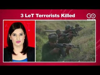 Three Lashkar Terrorists Killed in J&K