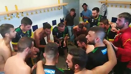 1ère victoire de la saison (3 à 2 en coupe de la Loire)
