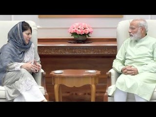 Mehbooba Mufti Meets PM Modi
