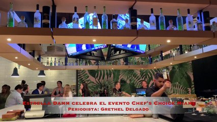 Estrella Damm celebra por todo lo alto el evento Chef's Choice Miami