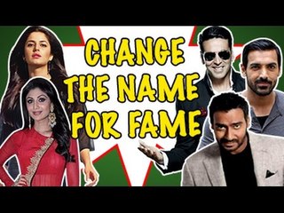 5 Actors Who Changed Their Name For Fame | HIT LIST | Episode 17