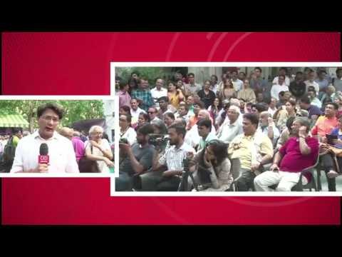 Press Protests CBI Raids on NDTV