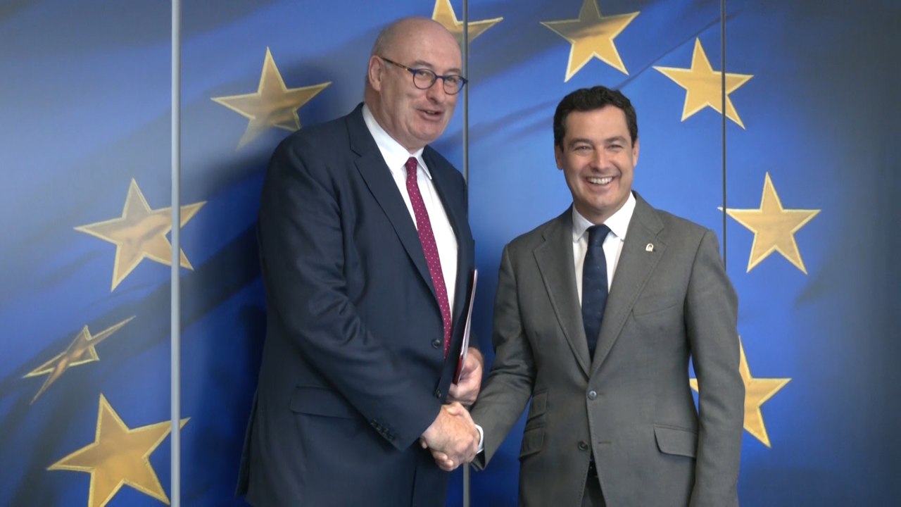 Juanma Moreno reivindica en Bruselas una PAC "simplificada"