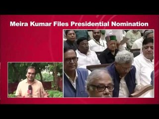 Meira Kumar Files Nomination
