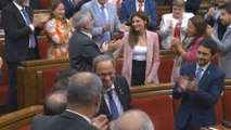El Parlament rechaza la moción de censura de Cs contra Torra