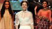 Celebs walking down ramp at Lakme Fashion Week | Karisma Kapoor | Nargis Fakhri | Neha Dhupia