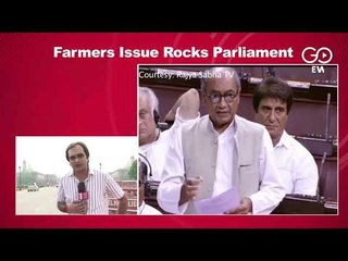 Walk-Out in LS Over Farmers