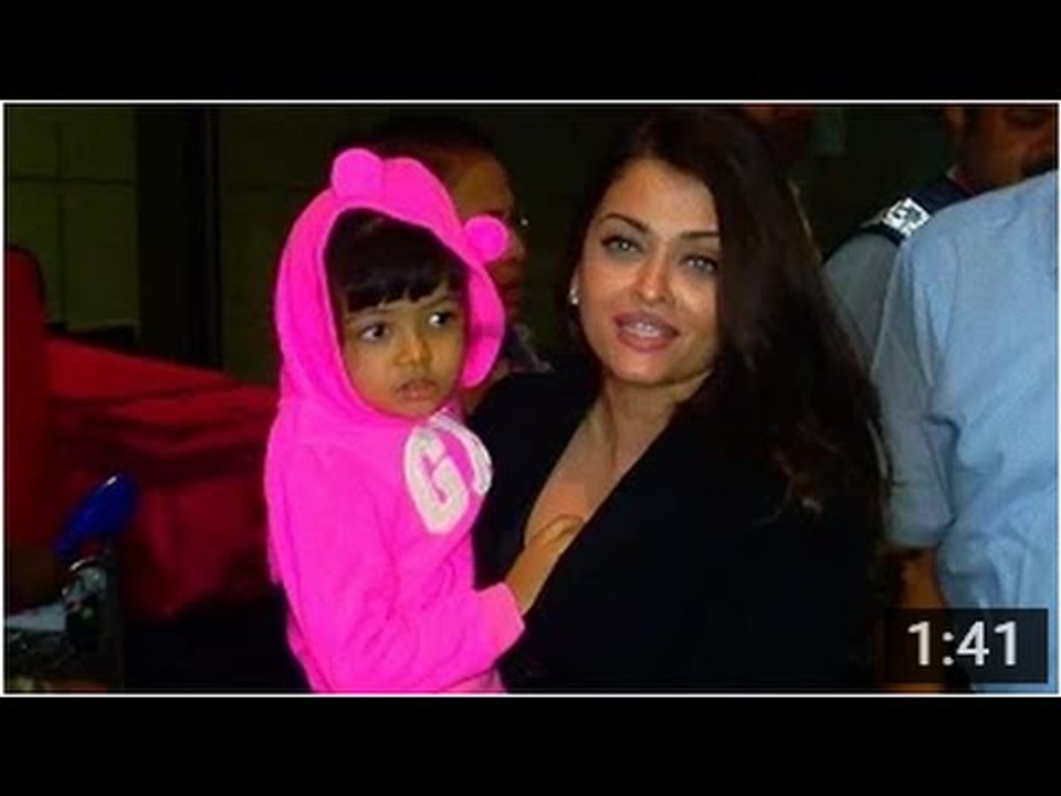 SPOTTED: Aishwarya Rai Bachchan And Aaradhya Bachchan Return to Mumbai From Cannes | Airport