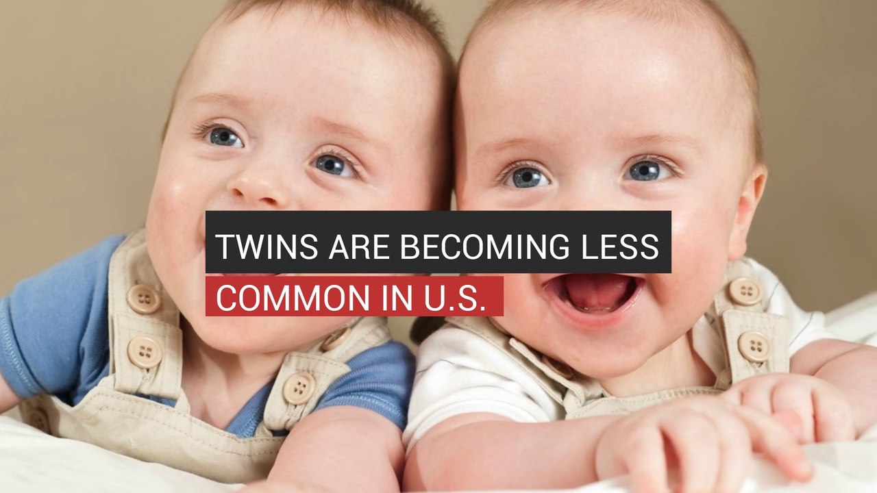 Twins Are Becoming Less Common In U.S.