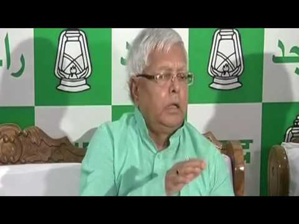 Lalu: Nitish Backtracked On Ideals