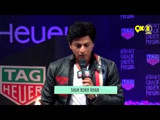 Shah Rukh Khan talks about a person who never cracks under pressure