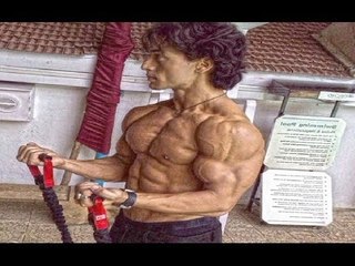 Tiger Shroff Body Building for a CHINESE Movie | SpotboyE